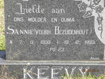 KEEVY Sannie formerly BEZUIDENHOUT 1908-1993