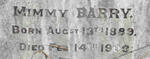 BARRY Mimmy 1889-1903