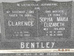 BENTLEY Clarence 1912-1982 & Sophia Maria Elizabeth VILJOEN 1911-1999