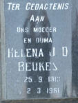 BEUKES Helena J.D. 1913-1981