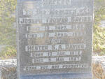 DAVIES Joseph Trower 1866-1938 & Hester S.A. 1872-1957