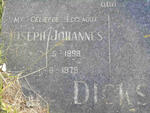 DICKS Joseph Johannes 1898-1979