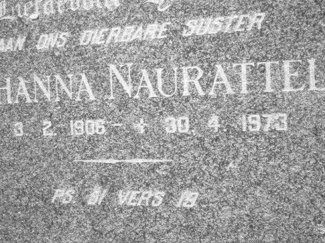 NAURATTEL Hanna 1906-1973