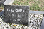 COHEN Anna 1918-1993