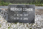 COHEN Werner 1911-2003