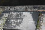 CABLE John Maurice 1920-2000 & Eunice Helen McLACHLAN 1920-1977