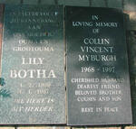 BOTHA Lily 1909-1997 :: MYBURGH Collin Vincent 1968-1997