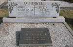 O'FARRELL John Carthage 1905-1986 & Hilda Ellen STREET 1904-1987