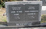 DUVENHAGE Jacob Petrus Naude 1919-1986 & Maria  Magdalena Elizabeth 1923-1996