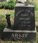 ABATE Nicole Shaylene 1986-1986
