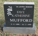 MUFFORD Faye Katherine 1988-1993