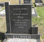 KLOPPER Chin 1916-1987