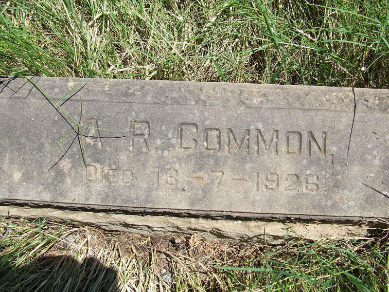 GOMMON A.R. -1926