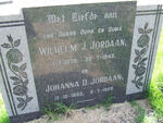 JORDAAN Wilhelm 1879-1945 & Johanna D. 1883-1958