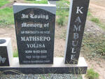 KAMBULE Mathsepo Yolisa 2002-2002