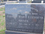 KRUGER Johanna Maria Elizabeth 1914-1971