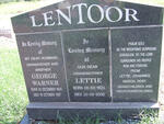 LENTOOR George Warner 1924-1997 & Lettie 1924-2008