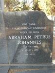 ZYL Abraham Petrus Johannes, van 1905-1972 & Gertruida Jacomina WESSELS 1919-