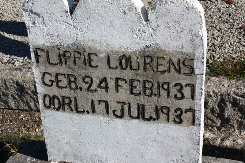 LOURENS Flippie 1937-1937