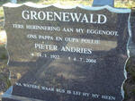 GROENEWALD Pieter Andries 1922-2004