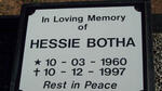 BOTHA Hessie 1960-1997