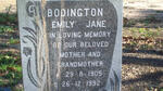 BODINGTON Emily Jane 1905-1992