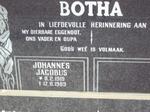 BOTHA Johannes Jacobus 1919-1989