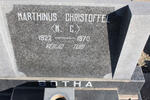 BOTHA Marthinus Christoffel 1922-1970