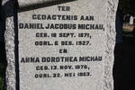 MICHAU Daniel Jacobus 1871-1927 & Anna Dorothea 1876-1963