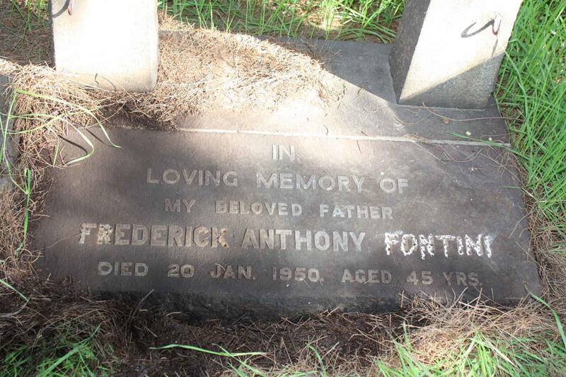 FONTINI Frederick Anthony -1950