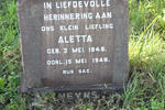 HEYNS Aletta 1948-1948