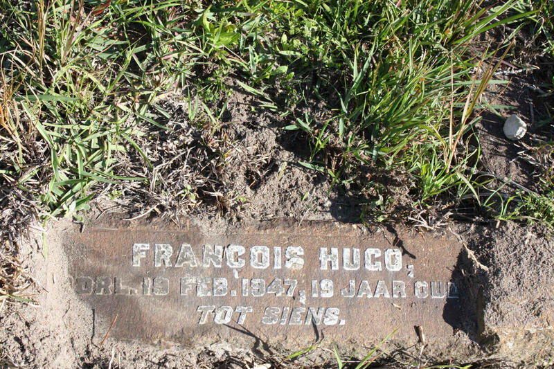 HUGO Francois -1947