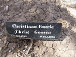 GOOSEN Christiaan Faurie 1924-1998