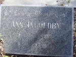 INGOLDBY Ann 1910-1984