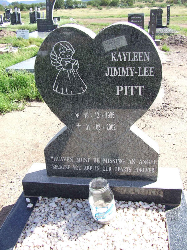 PITT Kayleen Jimmy-Lee 1996-2002