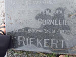 RIEKERT Theunis Cornelius 1900-1979