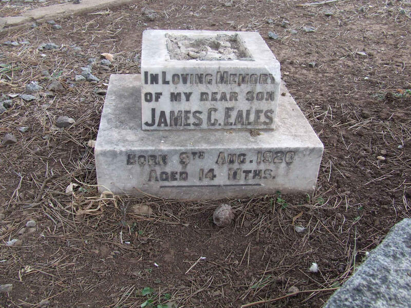 EALES James C. 1920-