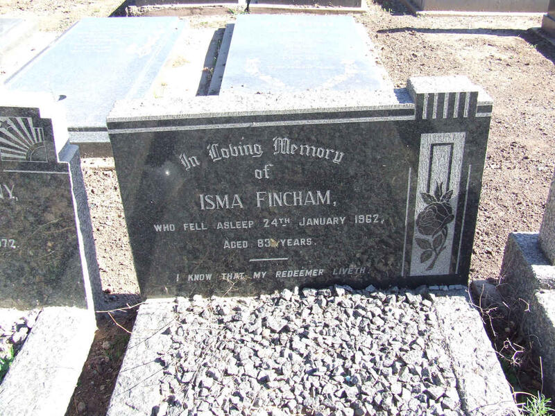 FINCHAM Isma -1962