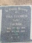 FINCHAM Sarah Elizabeth 1893-1969