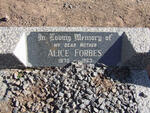FORBES Alice 1870-1963
