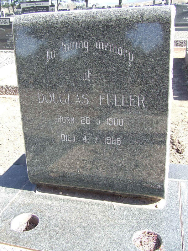 FULLER Douglas 1900-1966