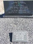 PEARSE John Thomas 1876-1967 & Selina Ann 1875-1966 :: PEARSE Muriel Irene 1903-1999