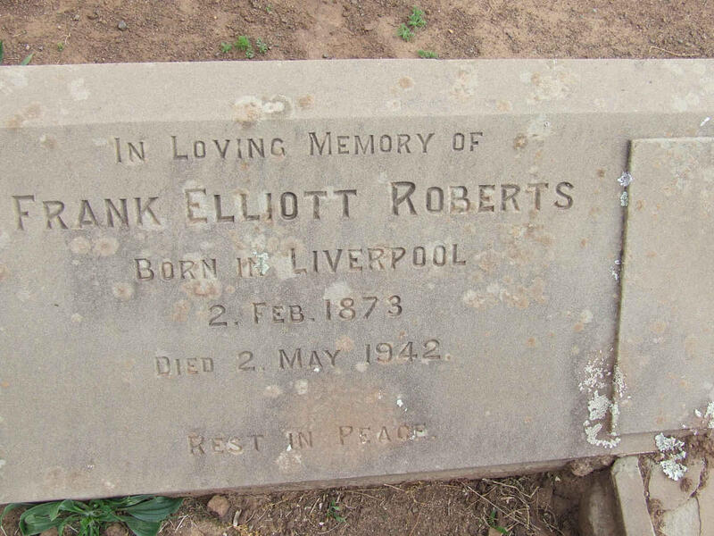 ROBERTS Frank Elliott 1873-1942