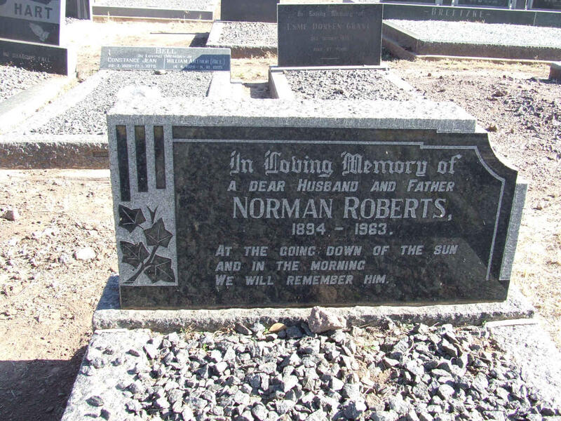 ROBERTS Norman 1894-1963