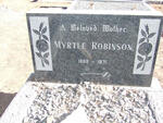 ROBINSON Myrtle 1889-1971