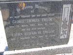 TAYLOR George Thomas -1962 & Laura Elizabeth -1971