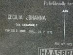 HAASBROEK Johannes Bernardus 1888-1968 & Cecilia Johanna ANNANDALE 1888-1972 