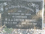 COETSEE H.J.J. 1894-1969