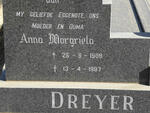DREYER Anna Margrieta 1909-1987