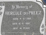 PREEZ Herculé, du 1919-1987